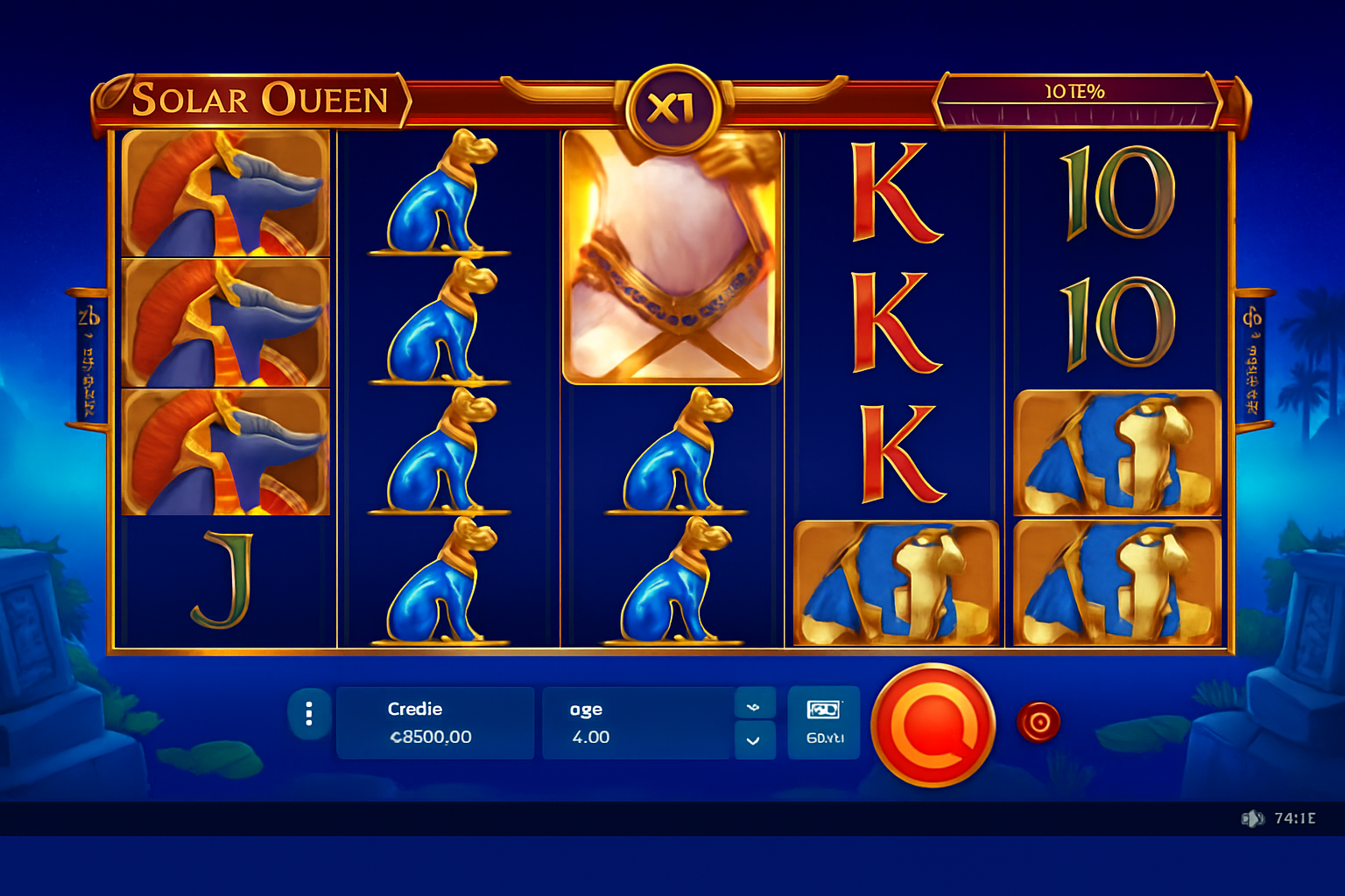 Solar Queen gameplay